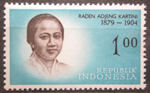Potovn znmka Indonsie 1961 Raden Adjeng Kartini Mi# 313