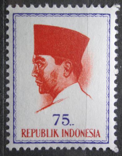 Poštovní známka Indonésie 1964 Prezident Sukarno Mi# 431