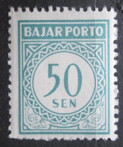 Poštovní známka Indonésie 1962 Doplatní Mi# 21