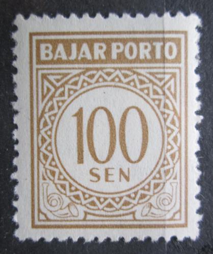 Poštovní známka Indonésie 1962 Doplatní Mi# 22