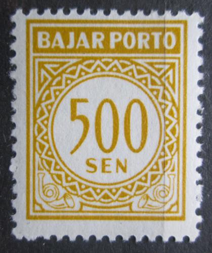 Poštovní známka Indonésie 1963 Doplatní Mi# 24