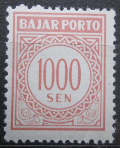 Poštovní známka Indonésie 1963 Doplatní Mi# 26