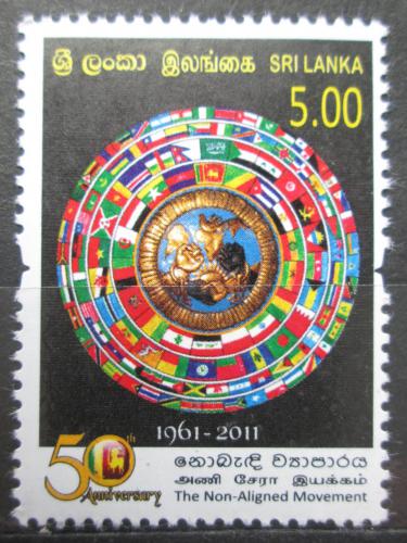 Poštovní známka Srí Lanka 2011 Státní vlajky Mi# 1851