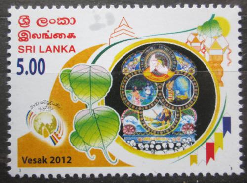 Poštovní známka Srí Lanka 2012 Svátek Vesak Mi# 1895