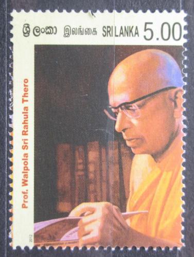 Poštovní známka Srí Lanka 2012 Walpola Sri Rahula Thero, teolog Mi# 1897
