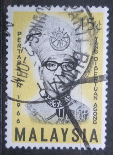 Potovn znmka Malajsie 1966 Sultn Ismail Nasiruddin Mi# 32