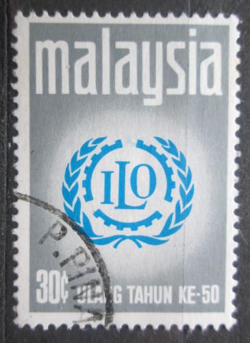 Potovn znmka Malajsie 1970 ILO, 50. vro Mi# 71