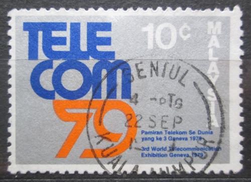Potovn znmka Malajsie 1979 Vstava TELECOM Mi# 205