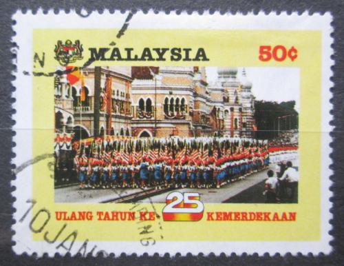 Potovn znmka Malajsie 1982 Nezvislost, 25. vro Mi# 243 