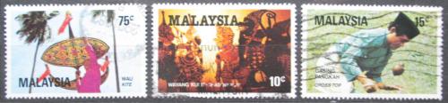 Poštovní známky Malajsie 1982 Sportovní hry Mi# 245-47