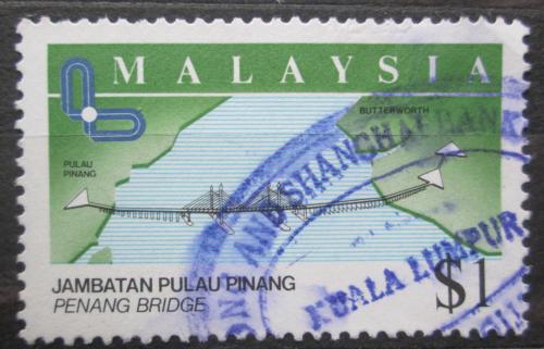 Potovn znmka Malajsie 1985 Most Penang Mi# 313 Kat 5.50