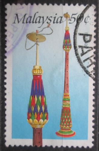 Poštovní známka Malajsie 1987 Hudební nástroj Serunai Mi# 353