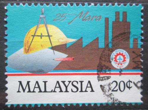 Potovn znmka Malajsie 1991 Stavebnictv Mi# 440