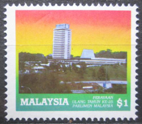 Poštovní známka Malajsie 1985 Parlamentní budova v Kuala Lumpur Mi# 298