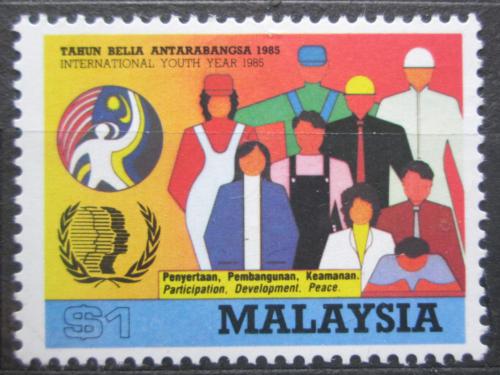 Poštovní známka Malajsie 1985 Mezinárodní rok mládeže Mi# 303 Kat 5€
