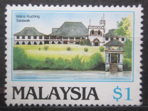 Poštovní známka Malajsie 1986 Palác Kuching Mi# 350 Kat 5€ 