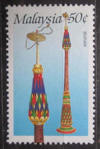 Poštovní známka Malajsie 1987 Hudební nástroj Serunai Mi# 353 Kat 3.50€