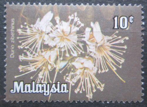 Poštovní známka Malajská federace 1979 Durian cibetkový Mi# 4