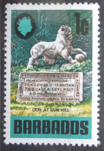 Poštovní známka Barbados 1970 Lev na Gun Hill Mi# 297