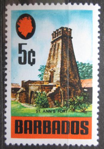 Poštovní známka Barbados 1970 Pevnost St. Ann Mi# 301
