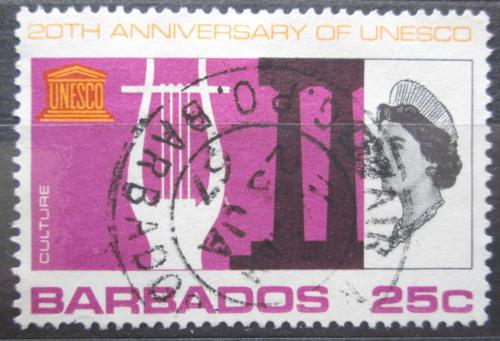 Poštovní známka Barbados 1967 UNESCO, 20. výroèí Mi# 261