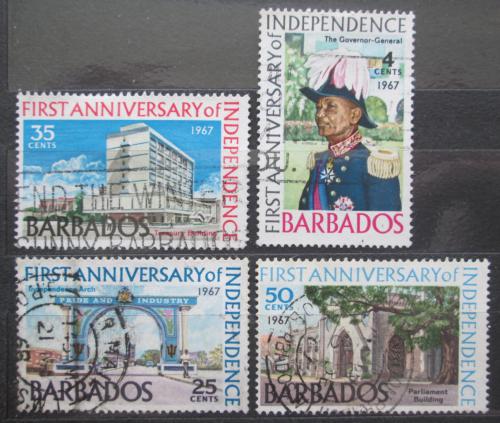 Potovn znmky Barbados 1967 Nezvislost, 1. vro Mi# 266-69 - zvtit obrzek