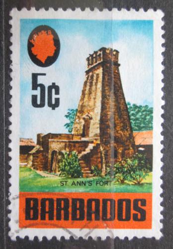Potovn znmka Barbados 1970 Pevnost St. Ann Mi# 301 - zvtit obrzek