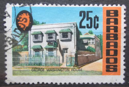 Potovn znmka Barbados 1970 Dm George Washingtona Mi# 307