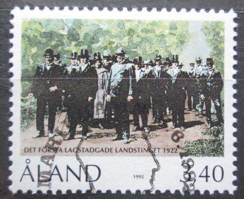 Poštovní známka Alandy 1992 První zasedání parlamentu Mi# 63 
