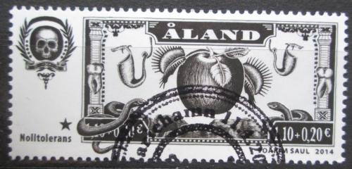 Poštovní známka Alandy 2014 Bankovka Mi# 390