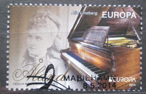 Poštovní známka Alandy 2014 Evropa CEPT, hudební nástroje Mi# 391
