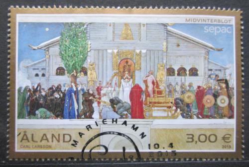 Poštovní známka Alandy 2015 Umìní, Carl Larsson Mi# 405 Kat 6.90€