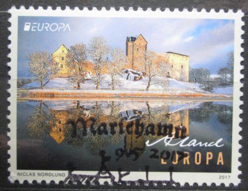 Poštovní známka Alandy 2017 Evropa CEPT, zámek Kastelholm, fotografie Mi# 438