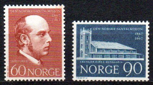 Poštovní známky Norsko 1967 Lars Skefsrud Mi# 559-60