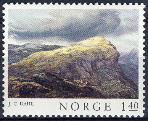 Poštovní známka Norsko 1974 Umìní, Johan Christian Clausen Dahl Mi# 682