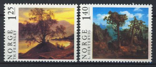 Poštovní známky Norsko 1976 Umìní Mi# 732-33 