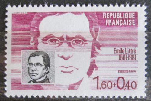 Poštovní známka Francie 1984 Émile Littré, filozof Mi# 2424