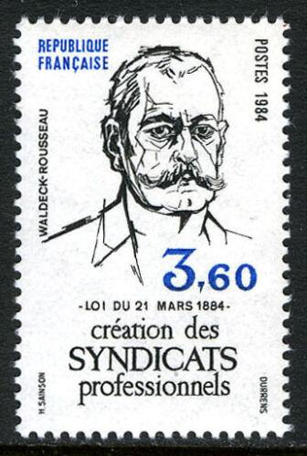Poštovní známka Francie 1984 Pierre Waldeck-Rousseau, politik Mi# 2431