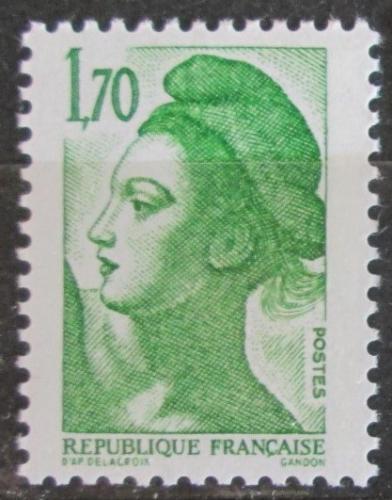 Poštovní známka Francie 1984 Alegorie svobody, Delacroix Mi# 2454