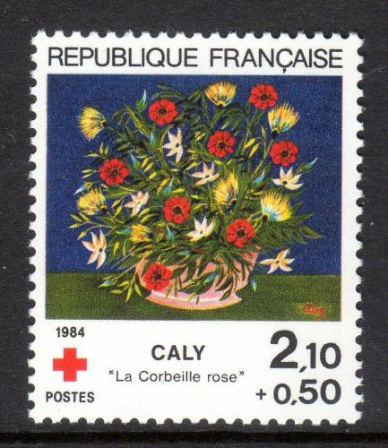 Poštovní známka Francie 1984 Umìní, Odette Caly Mi# 2473