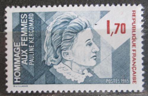 Poštovní známka Francie 1985 Pauline Kergomard Mi# 2491