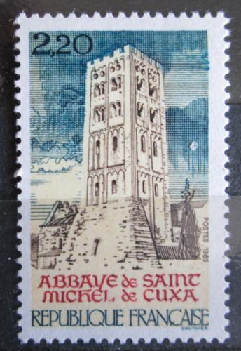 Poštovní známka Francie 1985 Klášter Saint-Michel-de-Cuxa Mi# 2508