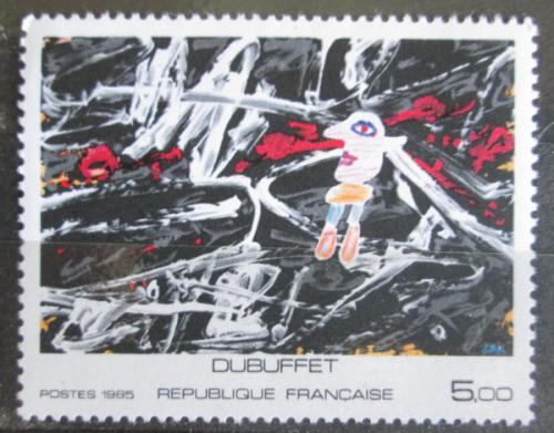 Poštovní známka Francie 1985 Umìní, Jean Dubuffet Mi# 2513