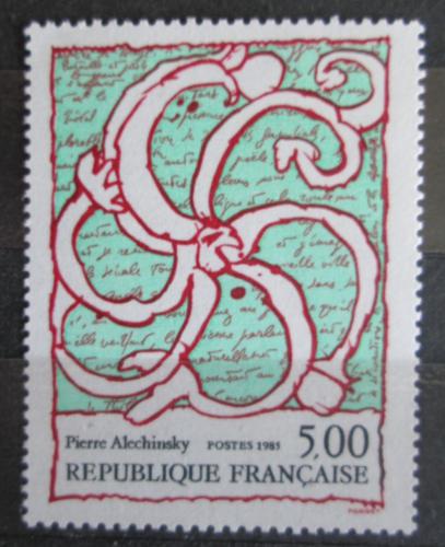 Poštovní známka Francie 1985 Umìní, Pierre Alechinsky Mi# 2519
