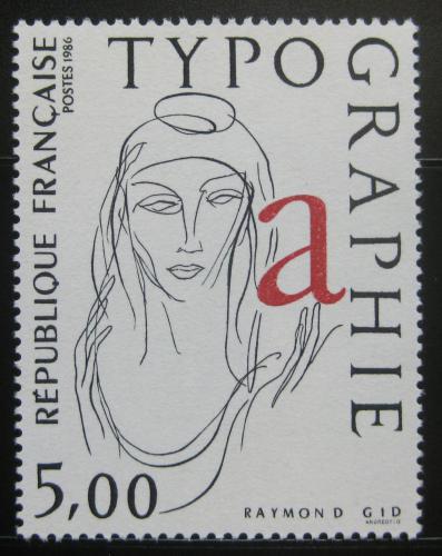 Poštovní známka Francie 1986 Kresba, Raymond Gid Mi# 2537