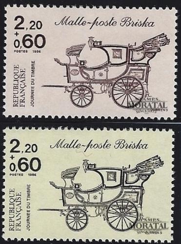 Poštovní známky Francie 1986 Poštovní dostavník Mi# 2542