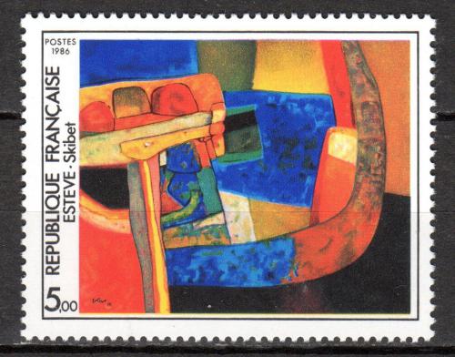 Poštovní známka Francie 1986 Umìní, Maurice Estève Mi# 2544 Kat 4.20€