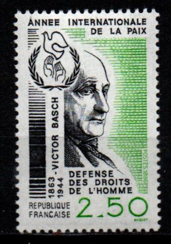 Poštovní známka Francie 1986 Victor Basch Mi# 2545