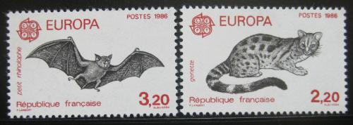 Poštovní známky Francie 1986 Evropa CEPT Mi# 2546-47 Kat 5€