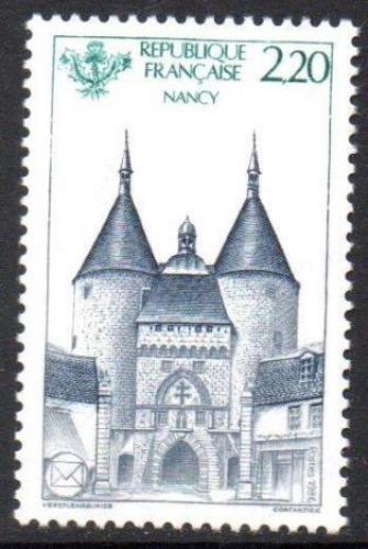 Poštovní známka Francie 1986 Porte de la Craffe, Nancy Mi# 2549